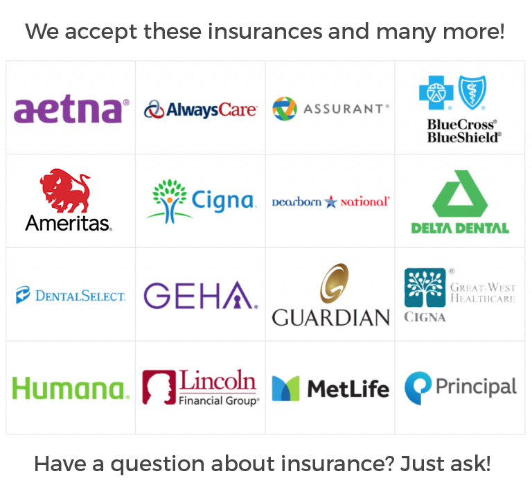 Insurances accepted